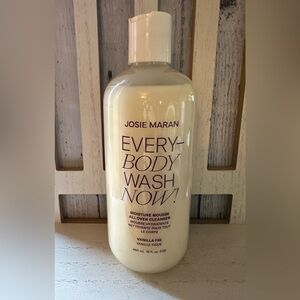 Josie Maran Every Body Wash Now Moisture Mousse Cleanser – Vanilla Fig – 16oz